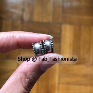Pandora sterling silver clips